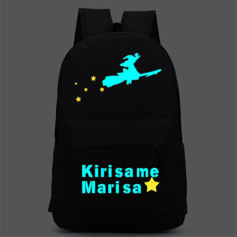 Горячая Распродажа Touhou Project Kirisame Marisa принт Косплей рюкзаки детские школьные