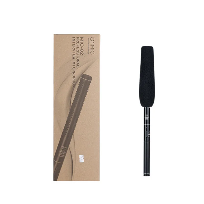 

Professional Interview Microphone Directional Condenser MIC for DSLR DV Camcorder UY8