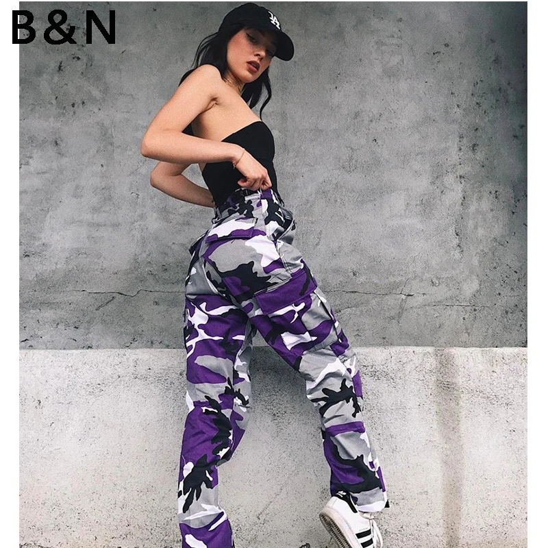 

2018 Autumn High Waist Demin Camouflage Pants Fashion Jean Trousers Pantalon Mujer Pencil Military Camo Pencil Pants