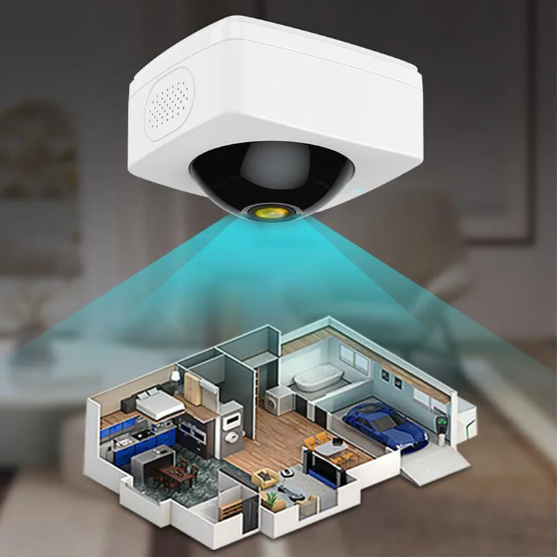 IP камера Youpin XiaoVV HD 1080P 360 ° с функцией обнаружения присутствия|Смарт-гаджеты| |
