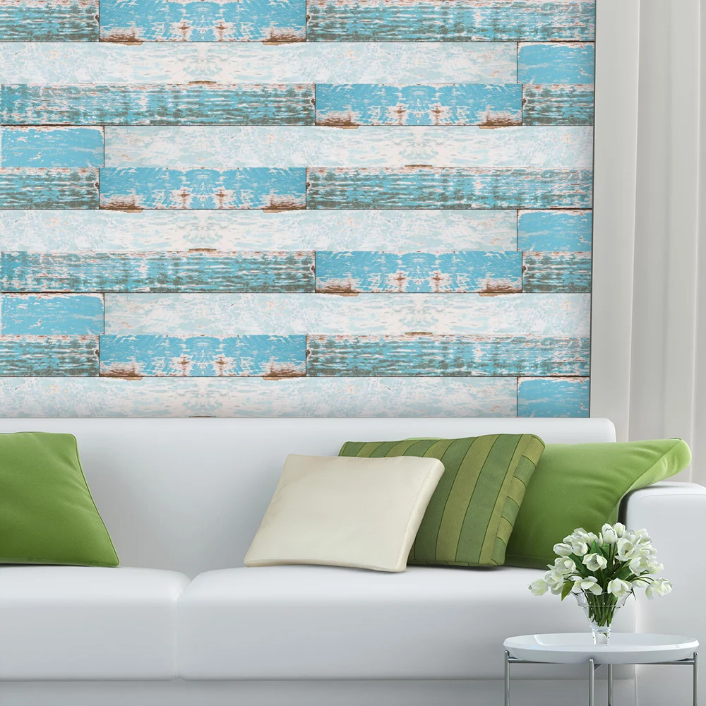 Самоклеящаяся бумага для пола с деревянным лицевым покрытием ПВХ водостойкие