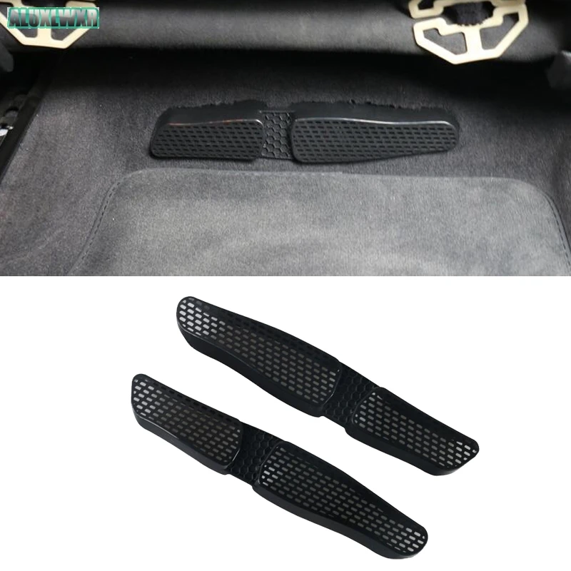 

Seat AC Heat Floor Air Conditioner Duct Vent Outlet Grille Cover Car Accessories Trim for Audi Q2 A3 8V 2013-2018