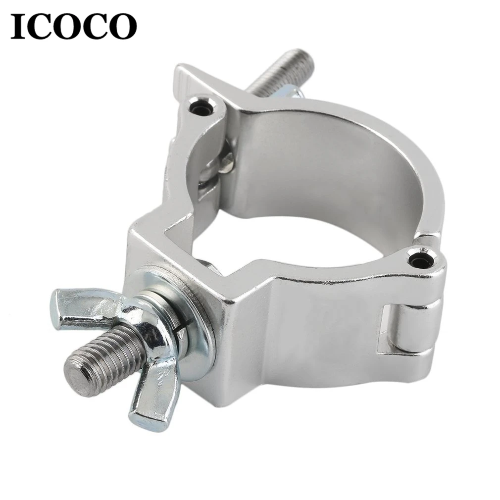ICOCO 100 кг 48-51 мм алюминиевый сплав круглая Зажимная вешалка крюк кронштейн для