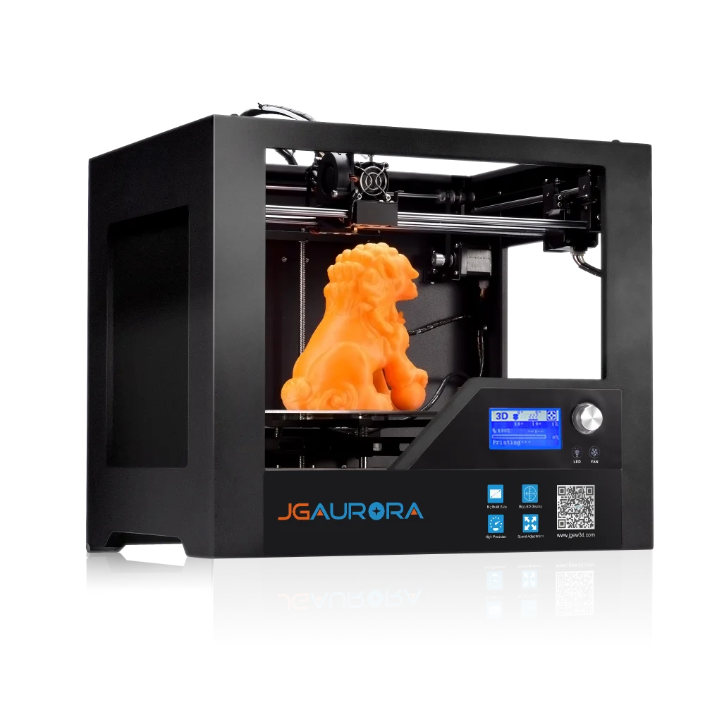 Jgaurora FDM настольных 3d принтер Высокая точность большой строительный объем 280*180*180