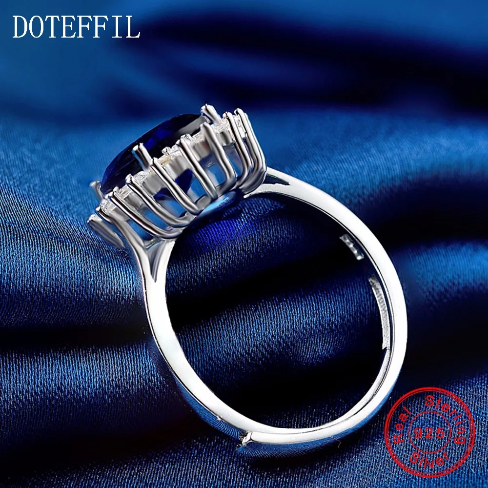 Женские кольца с цветком и сердечками из 100% стерлингового серебра вечерние