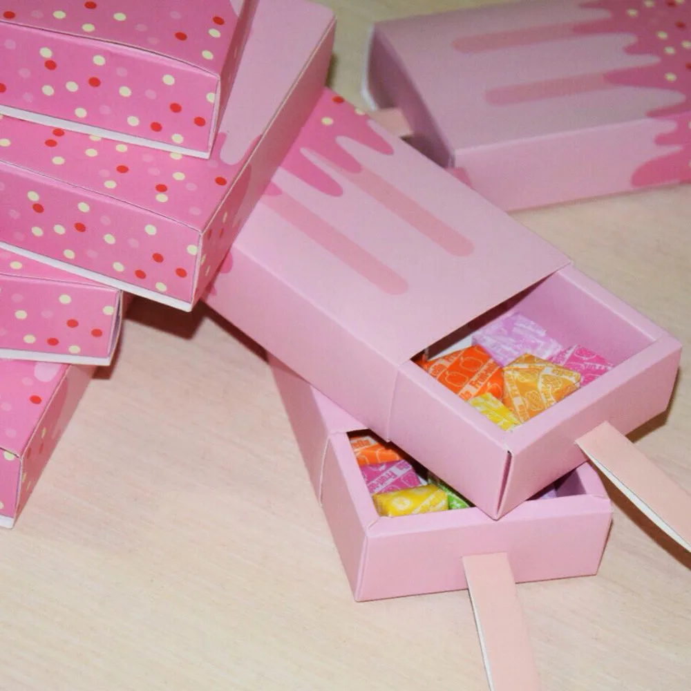 10Pcs Princess Laser Cut Hollow Carriage Favors Gifts Candy Boxes Baby Shower for Wedding Party Supplies