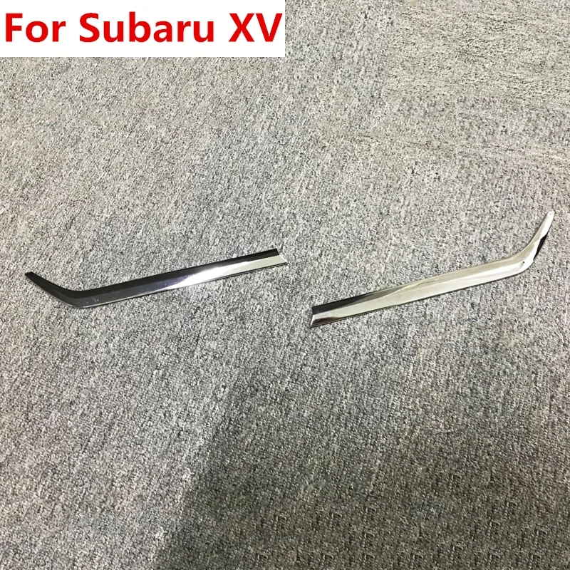 Подходит для Subaru, автомобильные аксессуары, брелок для автомобиля Subaru XV 5 дверей ABS хромированная крышка задней крышки багажника аксессуары снаружи 2 шт