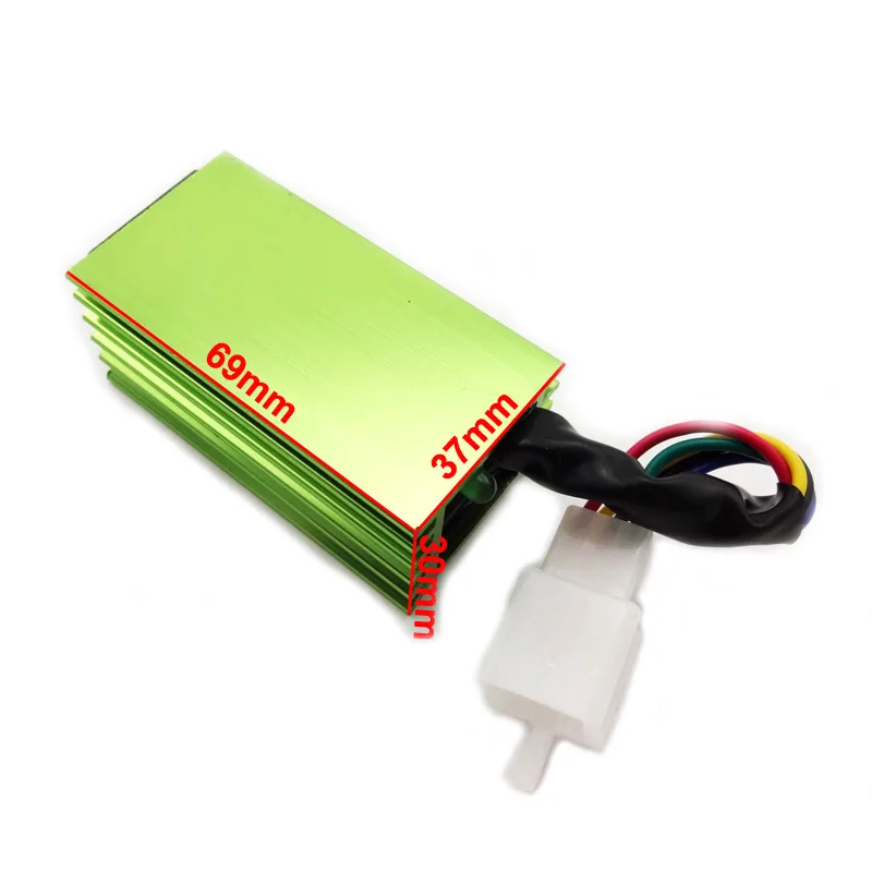 XLJOY 5 Pin AC гоночный CDI зеленый для 50cc 70cc 90cc 110cc 125cc 140cc 150cc 160cc китайский питбайк Байк