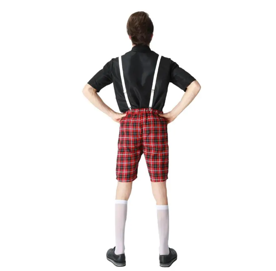 

Lattice British Students Uniforms Adult Mens Halloween Carnival Cosplay Costume