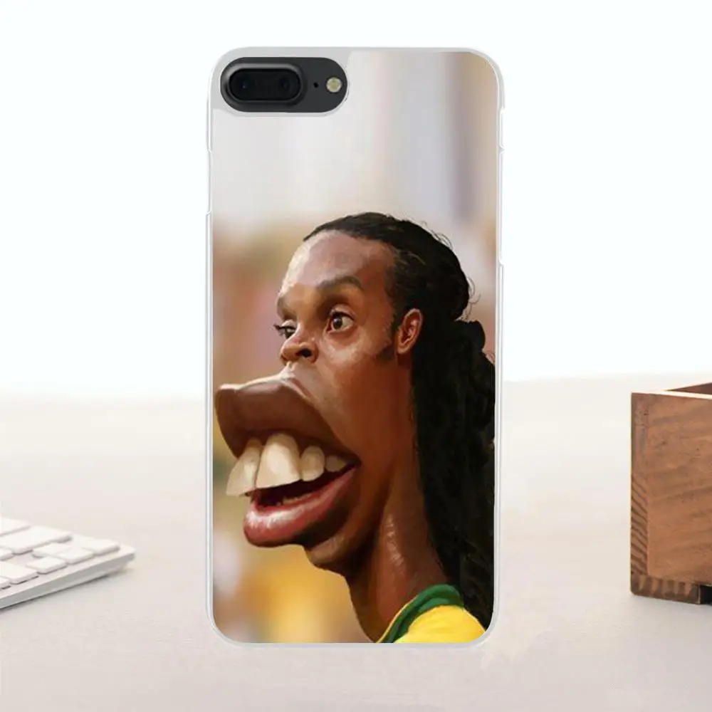 Bixedx Ronaldinho Soft Cute Case For Xiaomi Redmi 5 4A 3 3S Pro Mi4 Mi4i Mi4C Mi5 Mi5S Mi Max Mix Note 2 4 Plus | Мобильные телефоны