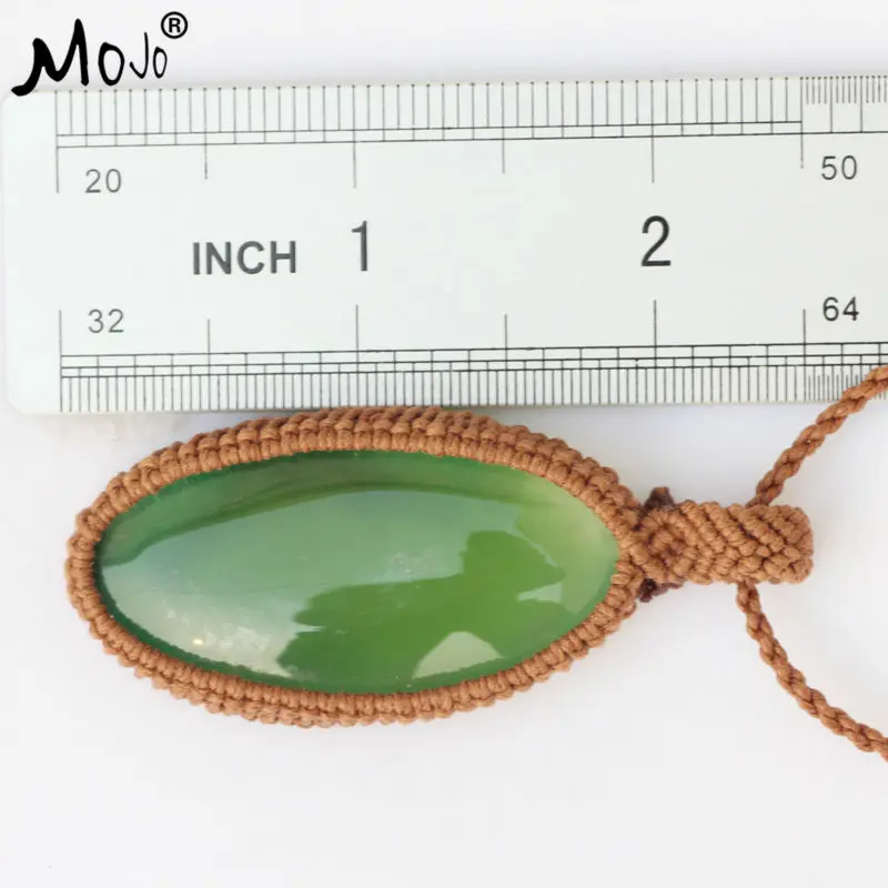 Green Carnelian Pendant Handmade Fashion Ethnic Boho Tibetan Jewelry Necklace Chokers Necklaces for Women MJ-STN011 | Украшения и
