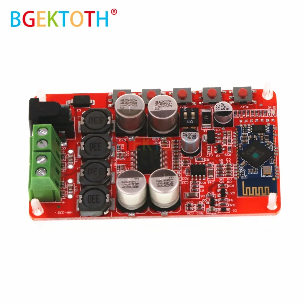 TDA7492P плата цифрового усилителя 50 Вт * 2 CSR8635 Bluetooth CSR4.0 приемник усилитель мощности