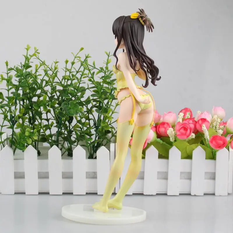 MCR аниме 24 см To Love Ru Темный Микан Юки свадебное платье нижнее белье Фигурки