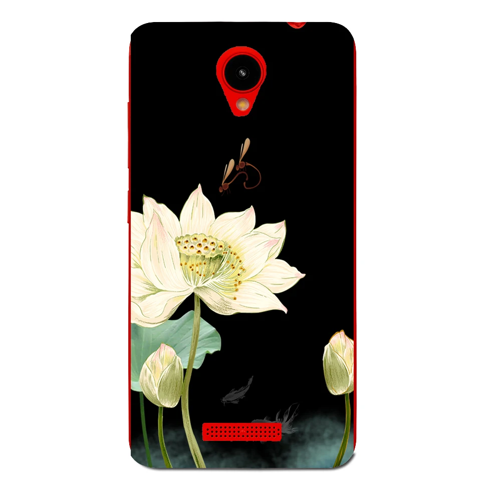 Floral Sleepy Darling Baby Cat Animal Case For Prestigio Wize G3 PSP3510DUO Back Cover Bag TPU Cases | Мобильные телефоны и