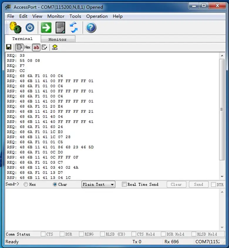 Для разработки нового инструмента OBD для симулятора ЭБУ автомобиля ELM327 Детектор потока данных топливного расхода.