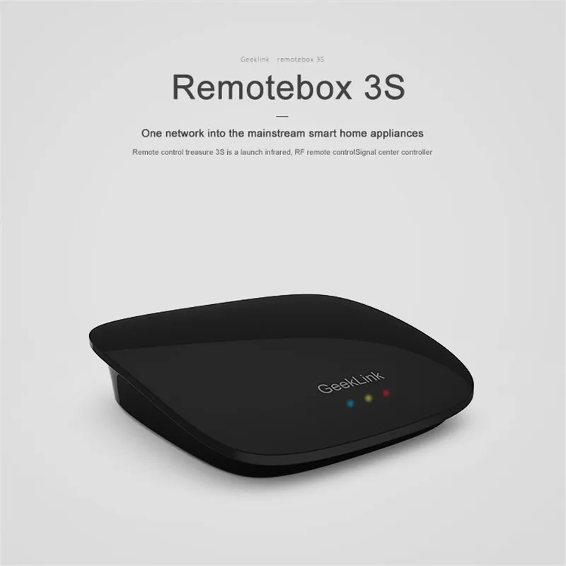 Контроллер двери Geeklink Remotebox 3 S Умный дом Wifi + IR RF Schakelaar Afstandsbediening Autoamtion Universele