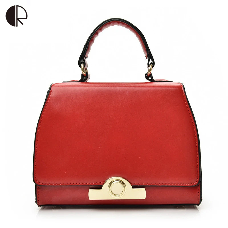 

Сумка женская из искусственной кожи, с замком