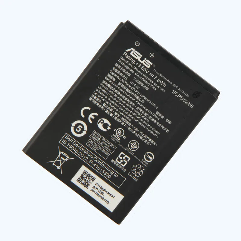 Оригинал ASUS Высокая емкость B11P1428 аккумулятор для телефона ZenFone ZB450KL ZB452KG 2000mAh 2018