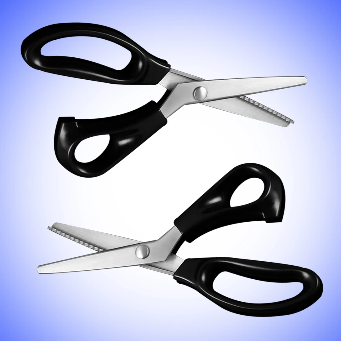 1 шт. профессиональные ножницы для изготовления одежды резки зигзагами |