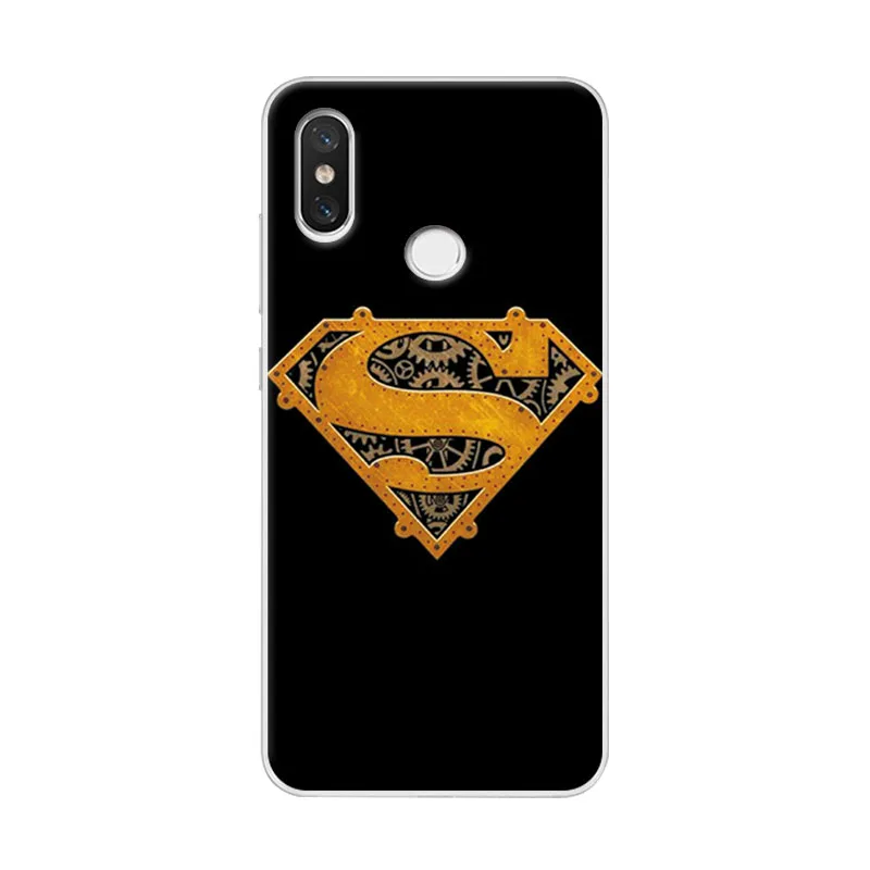 Очаровательный чехол для телефона Marvel Hero Captain America Xiaomi Redmi Note 5 Pro Железный человек