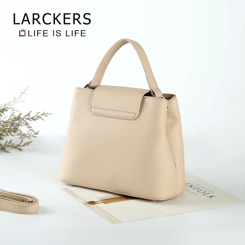 Larckers Брендовые женские Сумки из искусственной кожи Повседневная Сумка-ведро