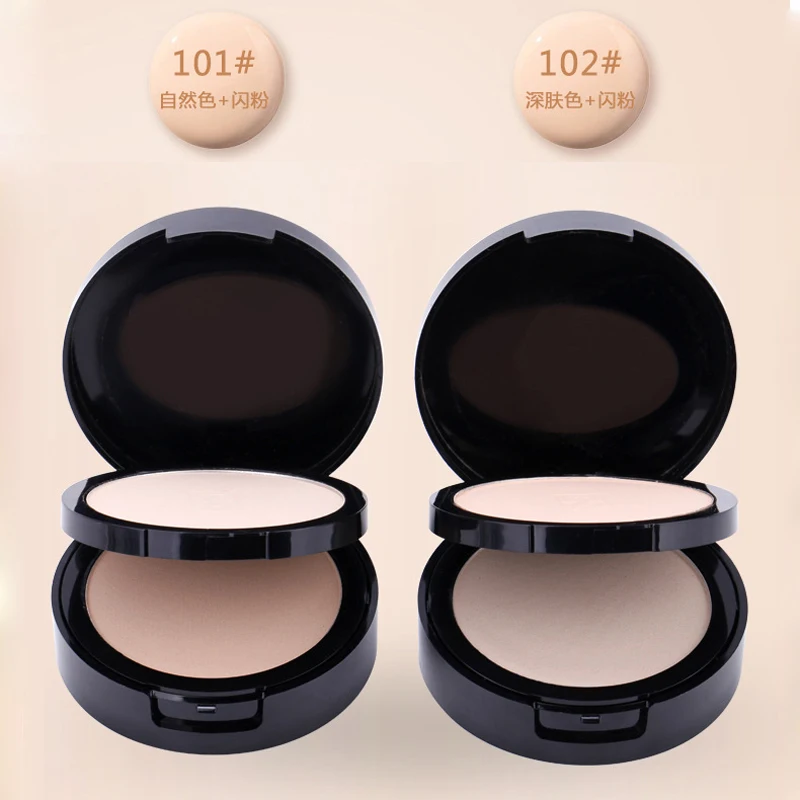 2 в 1 компактная пудра для лица консилер база под макияж яркая кожа Parfect Contour новая