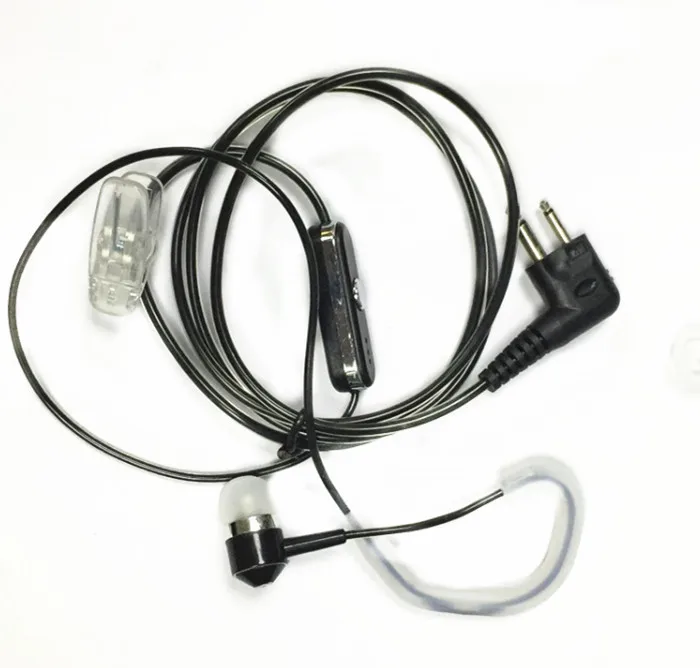 2 pin suavidd de nuevo negro doble propósito auricular для motorola GP88 GP3188 EP450 DEP450 радио|Рации| |