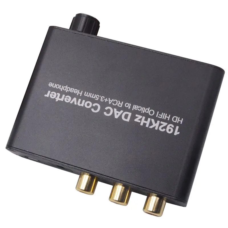 192 кГц DAC волоконно-коаксиальный преобразователь 5 1 HD цифровой аудио декодер