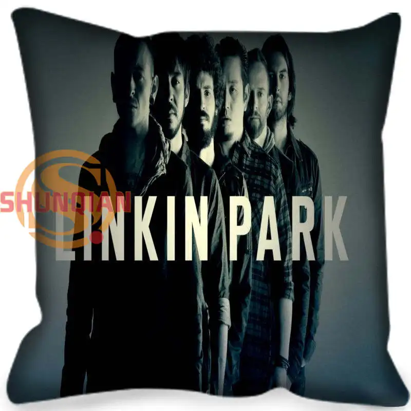 Заказная наволочка Linkin Park квадратная на молнии для спальни наволочки для дома 1 шт. на заказ 40x40 см
