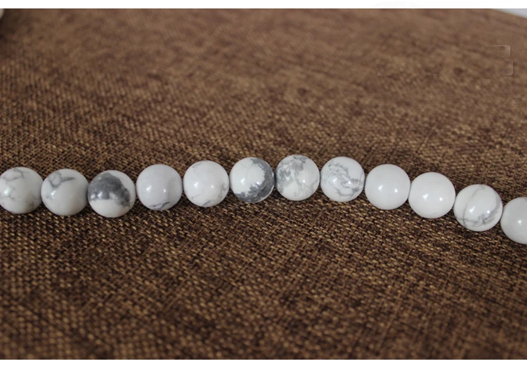 white jewelry men bracelet findings Gem natural stone spacers beads tassels choker necklace bangle charms connector earrings diy | Украшения