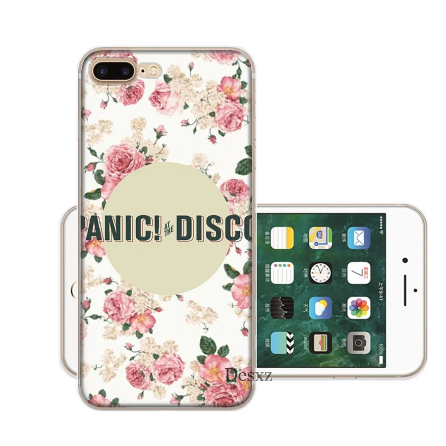 H4 Чехол для телефона iPhone 11 Pro 7 8 6 6s Plus X XR XS Max 5 5S SE чехол Panic At The Disco - Цвет: H4