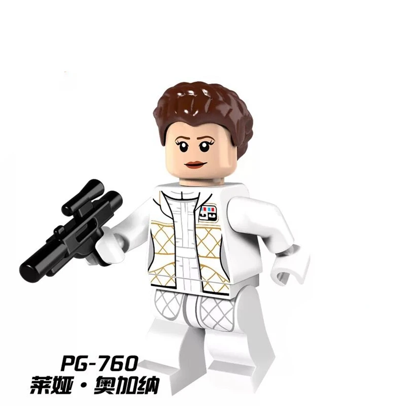 Фигурки из звездных войн Дарт Вейдер йода Хан Solo Анакин люк Obi Wan Anakin строительные блоки StarWars игрушки для детей Распродажа