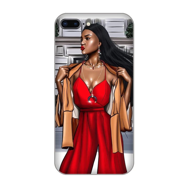Черный Коричневый чехол для мамы и девочки IPhone X 8 7 6 6s Plus 5 5S SE Силиконовый Модный