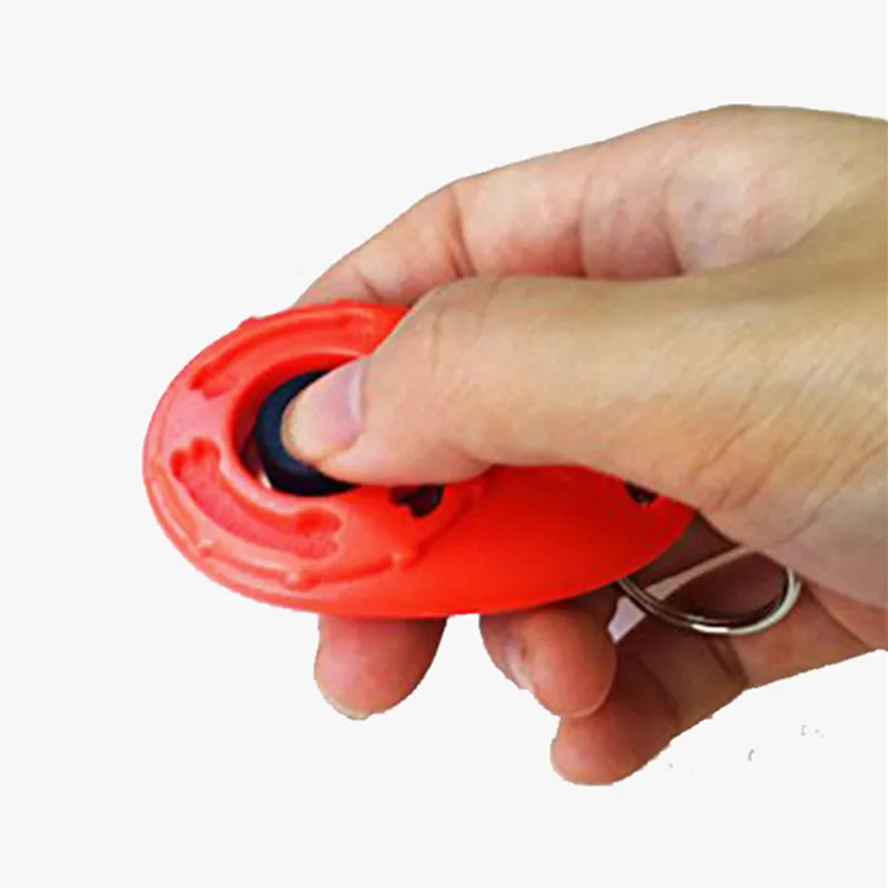 Hcpet 2018 New Pet Trainer собака Кинологический Clicker Регулируемая брелок звук и ремешок