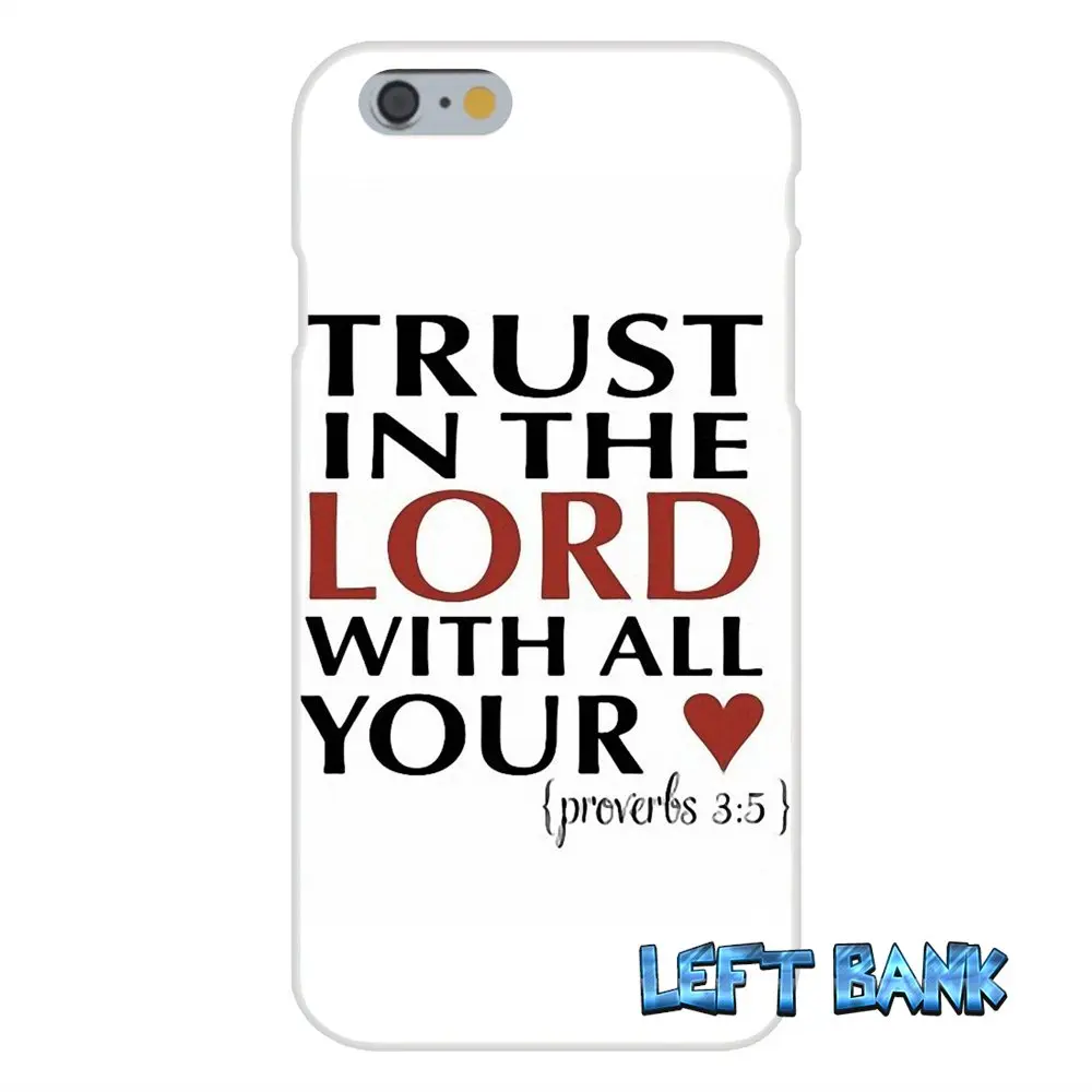 Max Bible Verse Proverbs красное сердце цитаты Мягкий Силиконовый ТПУ Прозрачный чехол для