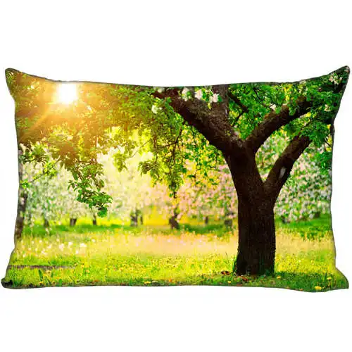 Best Custom Pillow Case tree-art (1) Bedroom Home Rectangle zipper Pillowcases (One Side) @181205-05-02-86 | Дом и сад