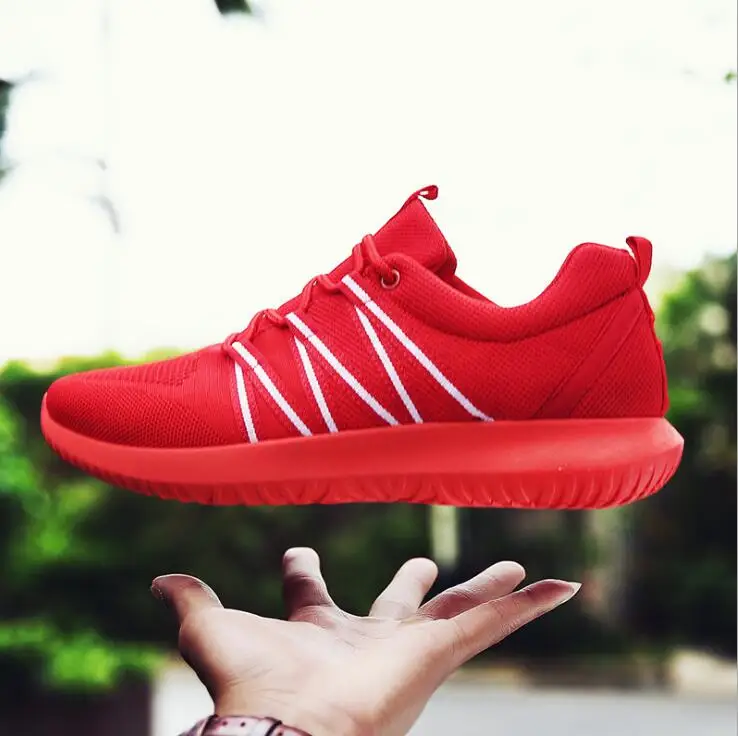2017 summer new flying air mesh casual sports running shoes for men fashion trend men's breathable wild | Спорт и развлечения