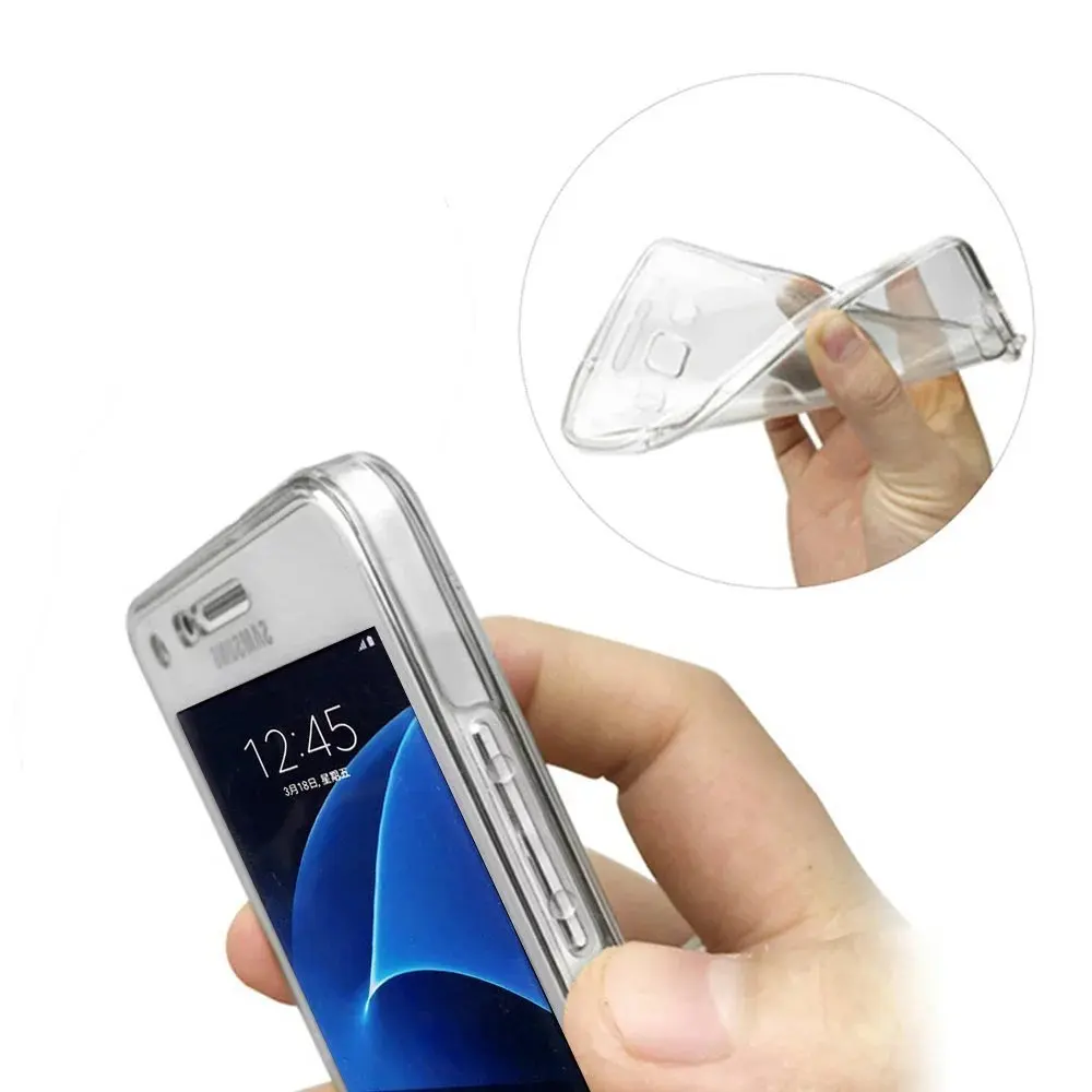 Shockproof TPU 360 Case for Samsung Galaxy S5 S6 S7 edge S8 S9 S10 Plus S10e Note 3 4 5 8 9 J3 J5 J7 2016 2017 Prime 2 Neo Cover |