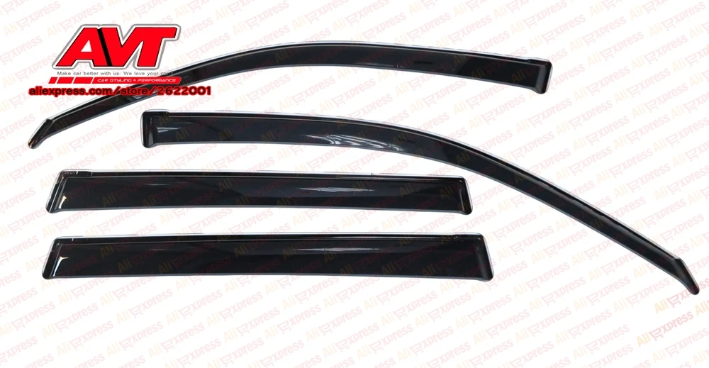 Дефлекторы для Toyota Land Cruiser Prado 120 2002-2009 1 компл. \ 4 шт. Стайлинг Защита от ветра и окон авто защита от дождя