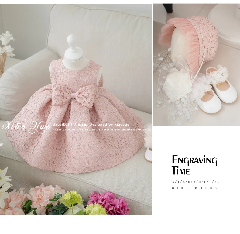 Высококачественное платье для маленьких девочек Для девочки в возрасте один год