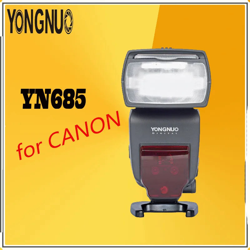 Беспроводная вспышка YONGNUO YN685 2 4G HSS TTL/iTTL Speedlite для Canon Nikon поддержка YN560IV YN560 TX RF605 RF603