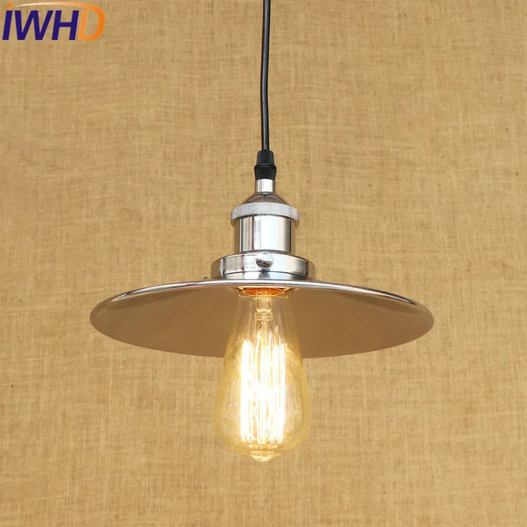 IWHD Лофт стиль Железный Ретро Droplight Эдисон промышленные винтажные подвесные