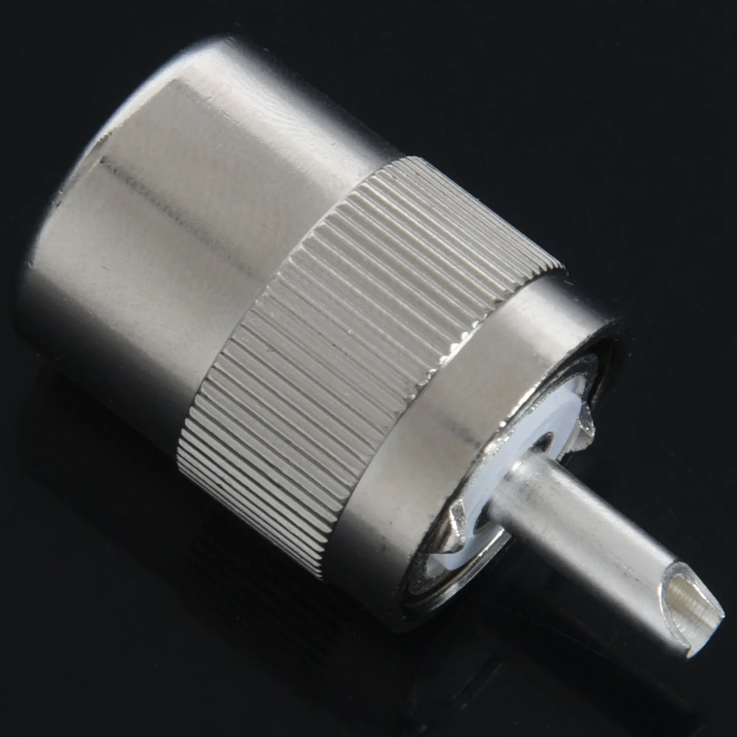 UHF PL259 SO239 мужской twist-on разъем RFC400 RG8 RF коаксиальный адаптер серебро | Обустройство