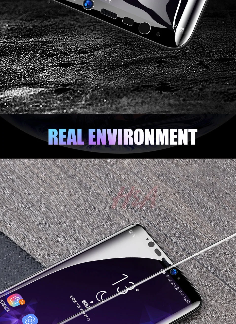Полный закругленный протектор экрана для samsung Galaxy S10 S8 S9 Plus S10E закаленное стекло на S10E lite Note 8 9 защитная пленка