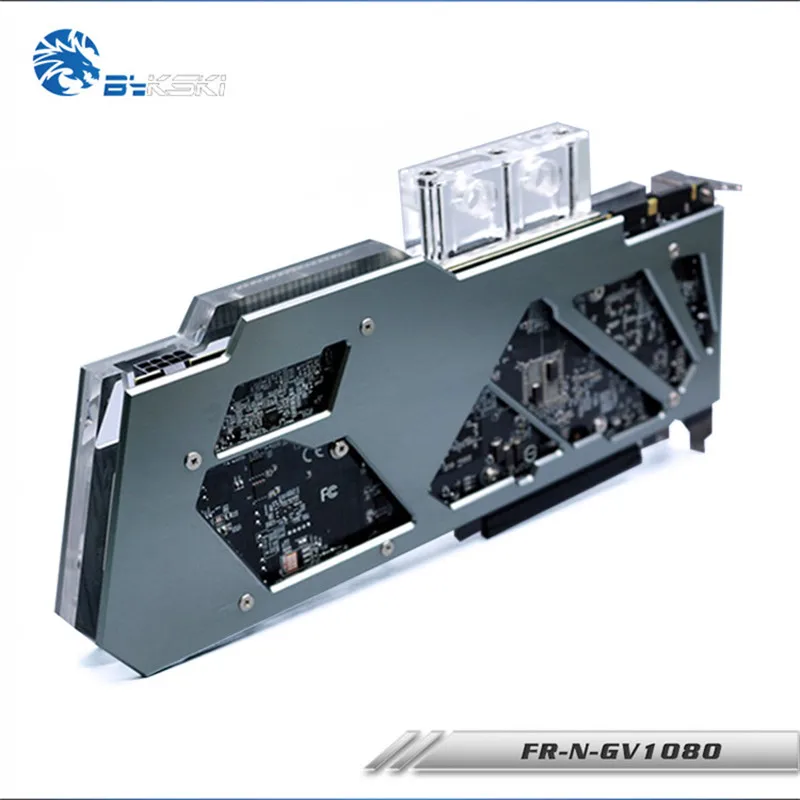 Bykski полный охват блок GPU воды для Gigabyte GTX1080 GTX1070 GTX160 Графика карты FR N GV1080|gpu water