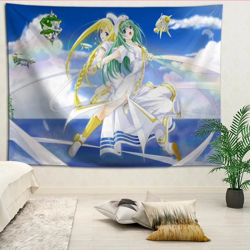 

Тканевое покрытие для стен с принтом Ария, настенное покрытие для комнаты, прикроватная ткань, современный большой скандинавский тканевый ...