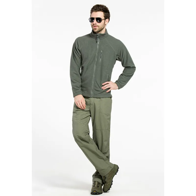 Военные флис тактическая куртка зимние уличные Термальность стежка пальто