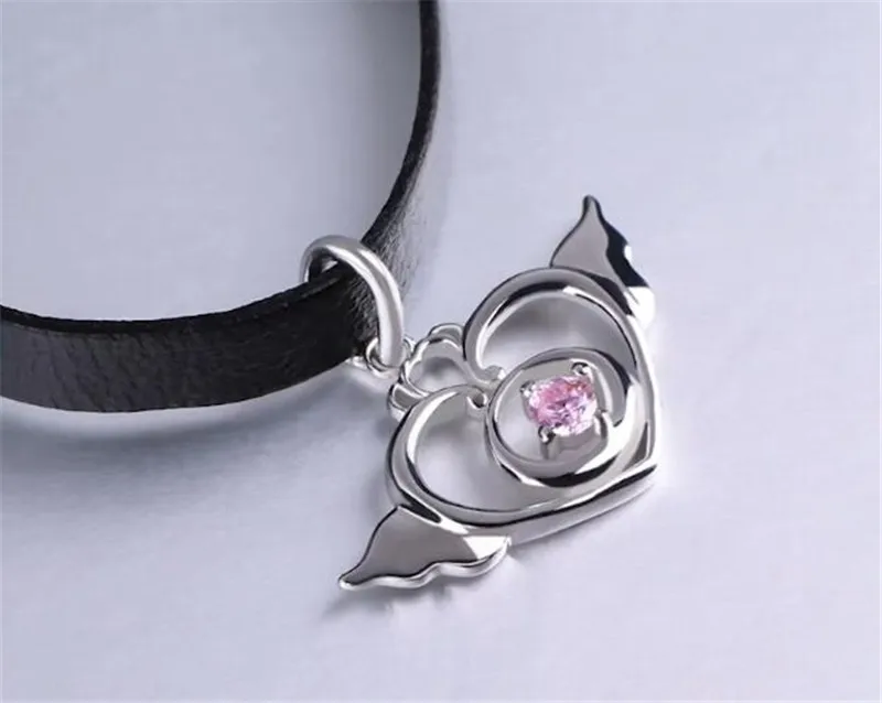 Anime Sailor Moon 20th Anniversary Heart Necklace Pendant 925 silver Cosplay Christmas Gift 1pcs | Украшения и аксессуары