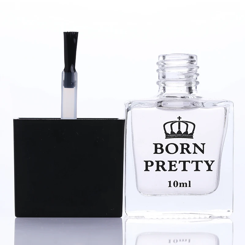 BORN PRETTY 10 мл без смазывания верхнее покрытие масло для дизайна ногтей штамповка Печатный уход изоляционное масло маникюр