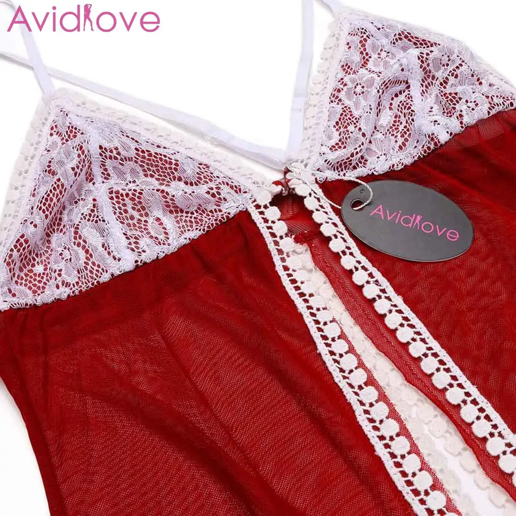 Avidlove сексуальное ночное белье кружевное Эротическое женское летнее Ночная